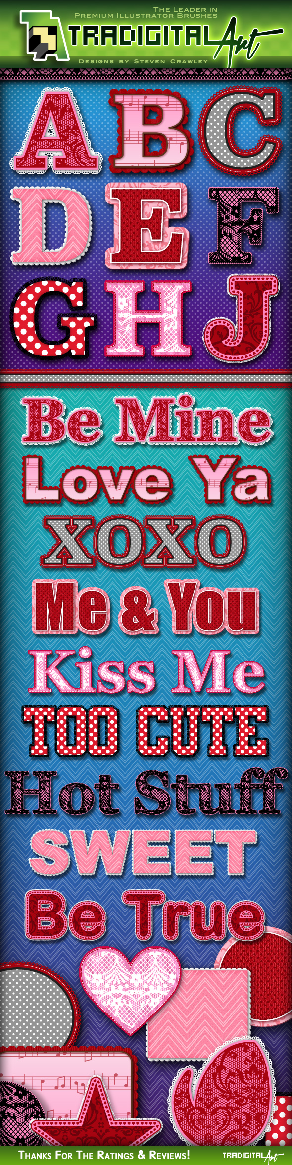 ValentineCardGraphicStyles_Preview